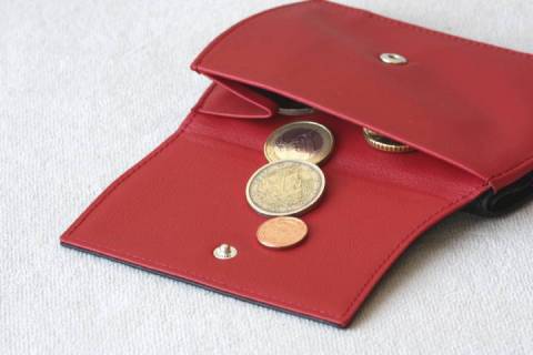 Olbrish b - Geldb&ouml;rse - Pandora - Schwarz - Rot - Bild: A2